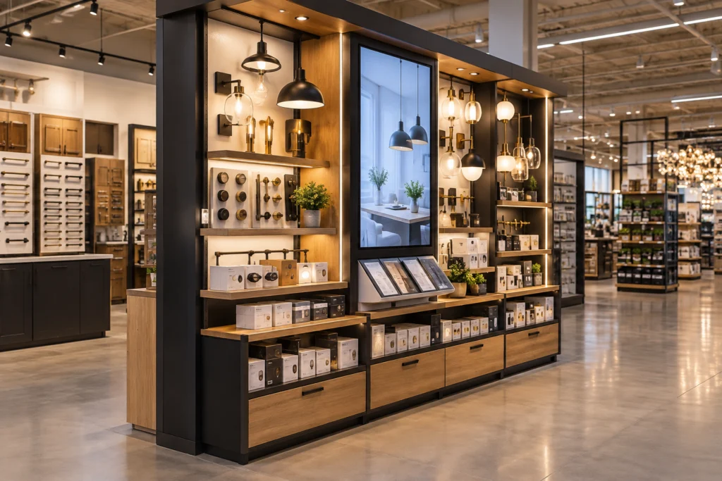 Digital Retail Display in a Store