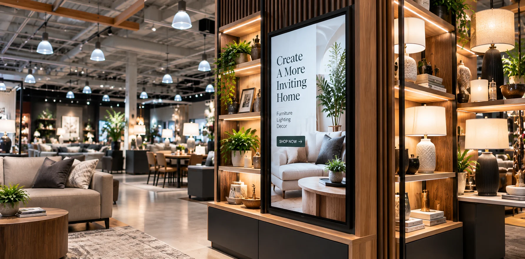 How to Integrate Digital Screens Into Custom Retail Fixtures