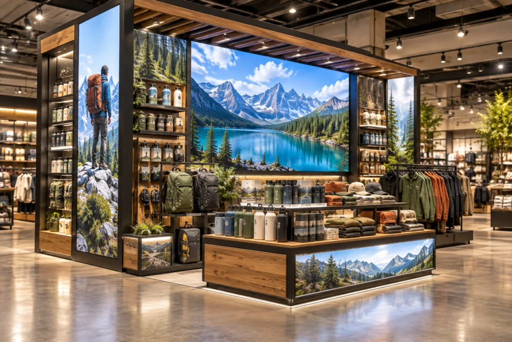Large Format and Feature Displays Large Format and Feature Displays